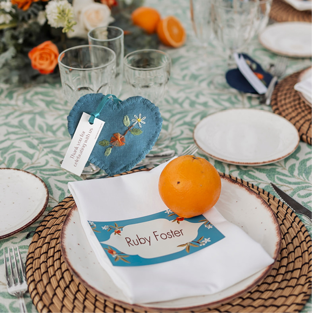 wedding table names a